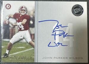 NFL 2010 Press Pass John Parker Wilson /199 Auto 直筆サイン