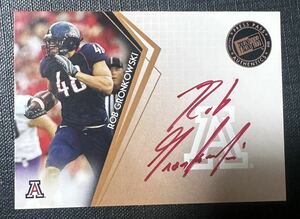 NFL 2010 Press Pass Rob Gronkowski Auto 直筆サイン