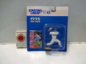 NOMO HIDEO STARTING LINEUP 1996 EDITION 野茂英雄 フィギュア＆カード 大リーグ 野球 未開封 未使用品 デッドストック