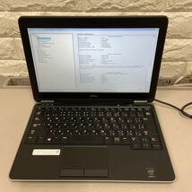 ヤ64 DELL Latitude E7240 Core i5 4310U メモリ4GB ジャンク_画像9