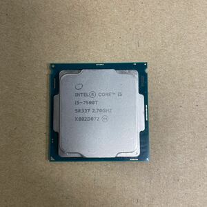 ユ166 CPU Intel Core i5 7500T