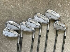 EPON AF-701JAPAN FORGED アイアン　# 6.7.8.9~A.S.P 7本セット 遠藤製作所 エポン 