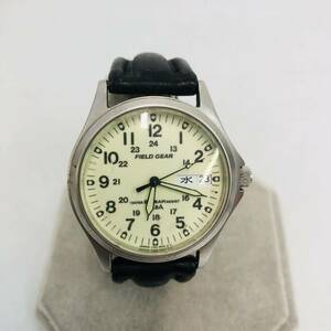 11SA90 SEIKO ALBA FIELD GEAR V743-8000 セイコー アルバ フィールドギア デイデイト メンズ クォーツ 中古 現状品 動作未確認