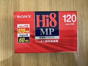 [ courier service / outside fixed form ]_SONY Sony Hi-8 MP120 Hi8 videotape new goods 