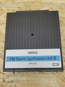 YAMAHA MSX FM Sound Synthesizer Unit ll SFG-05 ヤマハ FM サウンドシンセサイザーユニット2 