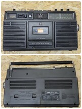 D 当時物 古いラジカセ 5台まとめて SONY CF-1500 CF-1880 National RQ-228 AIWA TPR-850 TPR-601 ラジオカセットレコーダー 昭和レトロ_画像7