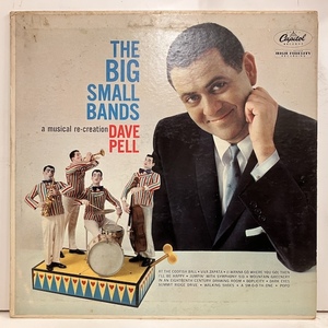 ●即決LP Dave Pell / The Big Small Bands T-1309 j38796 米オリジナル、艶虹黒左ロゴ Dg Mono デイヴ・ペル