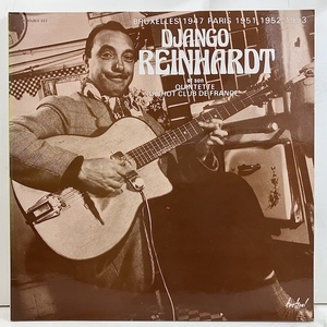 ●即決LP Django Reinhardt / Bruxelles 1947 Paris 1951-1952-1953 ALB322 ej3886 仏盤79年プレス ジャンゴ・ラインハルト