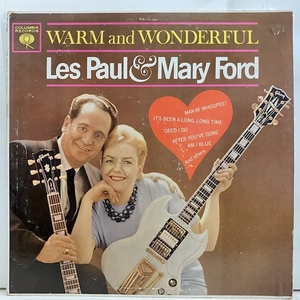 ●即決LP Les Paul & Mary Ford / Warm And Wonderful CL1688 j38848 米盤、Cbs表記6eyeミゾナシMono レス・ポール