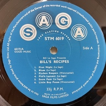 ●即決LP Bill Le Sage / Bill's Recipes stm6019 ej3909 英オリジナル、Mono ビル・ル・サージュ _画像3