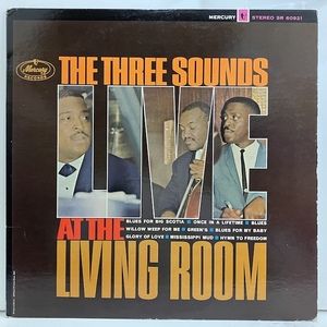 ●即決LP Three Sounds / Live at the Living Room sr60921 j38876 米オリジナル、赤Stereo Dg スリー・サウンズ