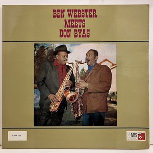 ●即決LP Ben Webster / Meets Don Byas 2120658-0 ej3996 独盤、赤ウチミゾ TETE MONTOLIU