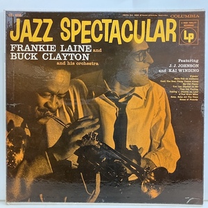 ●即決VOCAL LP Frankie Laine Buck Clayton / Jazz Spectacular cl808 jv5646 米オリジナル、6eye Dg Mono フランキー・レイン