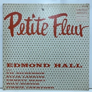 ●即決VOCAL LP Edmond Hall / Petite Fleur Ual4028 j39073 米オリジナル、艶プロモ。Dg Mono エドモンド・ホール