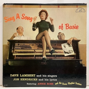 ●即決VOCAL LP Lambert Hendricks & Ross / Sing a Song of Basie abc223 jv5721 米オリジナル、Dg Mono アニー・ロス