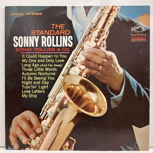 ●即決LP Sonny Rollins / The Standard Sonny Rollins lsp3355 j39116 米オリジナル、Dg Stereo ソニー・ロリンズ