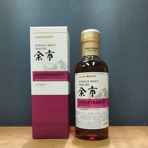 NIKKA WHISKY SINGLE MALT YOICHI 余市 SHERRY&SWEET シェリー&スイート Alc.55% 180ml ウイスキー 未開栓 04