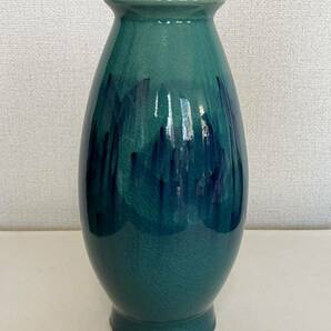 陶器 花瓶 花入 管理A1948 約28cmの画像4