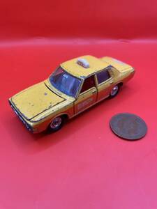 【1円~昭和レトロ】 TOMICA DANDY トミカ ダンディ TOYOTA NEW CROWN TAXI トヨタ クラウン タクシー 1/49 日本製 NO.5 イレレ1-4 