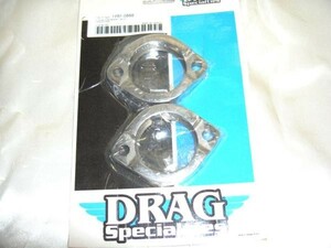 Drag Specialties・ステンポリッシュ・エキゾースト フランジキット　1861-0888