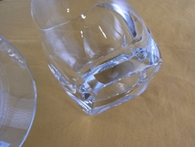 未使用・箱付★日本製 HOYA CRYSTAL ホヤ クリスタル 4面カット ガラス ロックグラス 2個セット_画像6