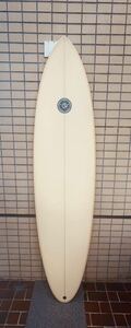 新品！未使用！特価！バイロンベイ発！ELEMENT SURFBOARD MID LENGTH MODEL 7’0” 44.5L PU イエローx オレンジ