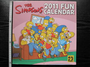 The Simpsons 2011 FAN CALENDAR by Matt Groening аниме The * Simpson z календарь 20 годовщина 