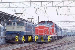 ☆90～10年代鉄道10jpgCD[EF65牽引貨物列車他その80 (1050 1054号機)]☆