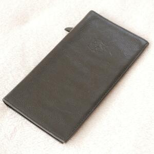  man and woman use Il Bisonte long wallet [ black ] men's * lady's 
