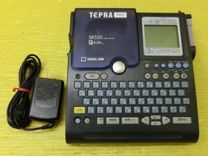  free shipping * operation goods * Tepra PRO[SR520]AC adaptor attaching * Tepra Pro *TEPRA PRO* King Jim * label lighter 