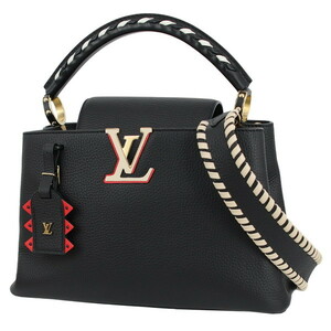 ルイヴィトン LOUIS VUITTON ハンドバッグ ショルダーバッグ レディース M56764 カプシーヌ PM LVクラフティ 2402