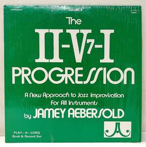 X188311▲ジャズ教則 The Ⅱ-V-Ⅰ PROGRESSION/A New Approach To Jazz Improvisation/Jamey Aebersold LPレコード ツー・ファイブ