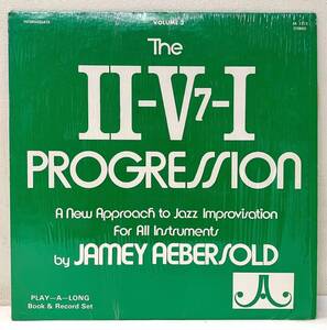 X188311▲ジャズ教則 The Ⅱ-V-Ⅰ PROGRESSION/A New Approach To Jazz Improvisation/Jamey Aebersold LPレコード ツー・ファイブ