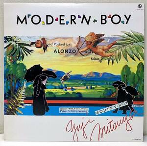 X126311▲美品 YUJI MITSUYA/MODERN BOY LPレコード 三ツ矢雄二/EAST LOAD