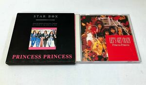 X89311▲プリンセスプリンセス CD 2点セット PRINCESS PRINCESS/STAR BOX/LET’S GET CRAZY/プリプリ