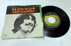 X04311▲GEORGE HARRISON/MY SWEET LORD EPレコード ジョージ・ハリスン/ISN'T IT A PITY