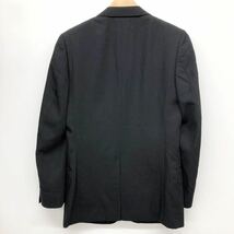 DKNY ディーケーエヌワイ ダナキャランニューヨーク メンズ セットアップスーツ ジャケット 背抜き2B パンツ ブラック 黒 サイズL-XL相当_画像3