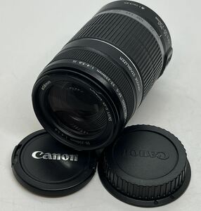 美品 CANON ZOOM LENS EF-S 55-250mm 1:4-5.6 IS 【HY159】