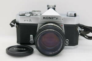 KONICA FTA フイルムカメラ KONICA HEXANON AR 57mm F=1.4　【TK007】