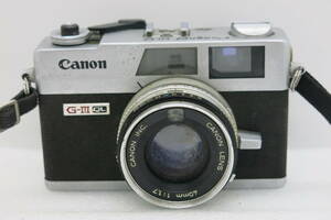 Canon Canonet QL17 Canon LENS 40mm 1:1.7 【TK008】