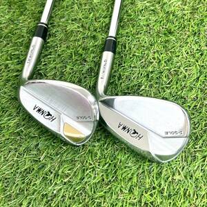 【2本セット】HONMA ホンマ TOUR WORLD (ツアーワールド) TW-W ウェッジ 52度I-SOLE 58度 S-SOLE ダイナミックゴールド DG S200 管:1110