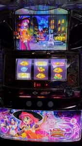 パチスロ実機 「マジカルハロウィン４」 コイン不要機つき　★SSX便営業所止め発送★