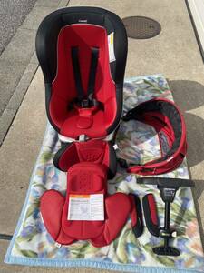  combination child seat white lable laktia Turn eg shock TB-570 lightning red 