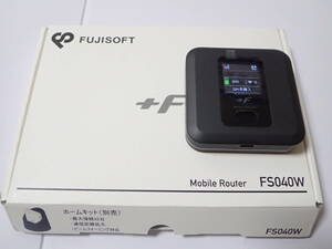 ★ 富士ソフト FS040W　モバイル Wi-Fi ルーター SIMフリー ★