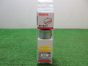 未使用品【 BOSCH / ボッシュ 】 BMH-030BAT バイメタルホールソー 30mm バッテリー工具用 ホルソー 2273