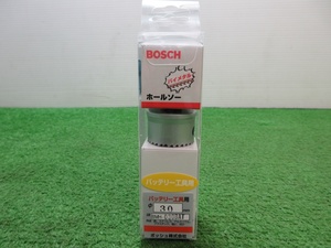 未使用品【 BOSCH / ボッシュ 】 BMH-030BAT バイメタルホールソー 30mm バッテリー工具用 ホルソー 2275