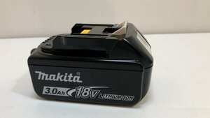 makita 18v 3.0Ah 純正 バッテリー 充電回数:11回 BL1830B 残量表示 ★マーク付 電動工具バッテリー リチウムイオンバッテリー (12)