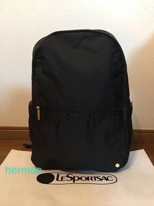 LeSportsac レスポートサック CARRIER BACKPACK 4399 U149 チャコットブラック