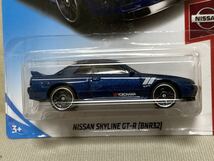 即決有★HW hotwheels ホットウィール NISSAN SKYLINE GT-R BNR32 日産 スカイライン R32 ブルー 青★ミニカー_画像2