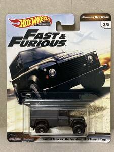 即決有★HW hotwheels ホットウィール FAST&FURIOUS ランドローバー ディフェンダー Land Rover Defender 110 Hard Top ワイルドスピード